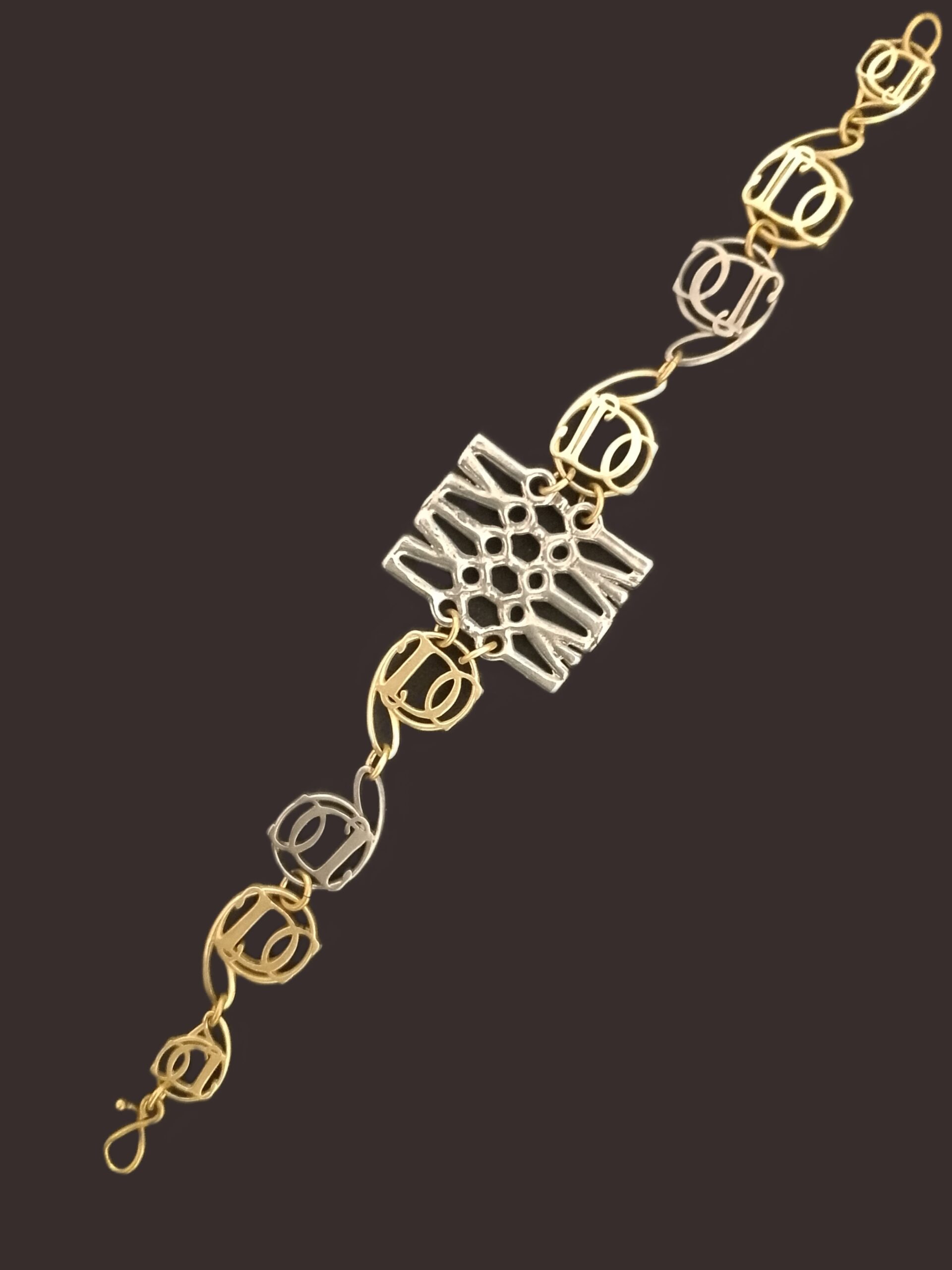 Bracciale Intreccio SDC | Gioiello d'Autore con Logo Integrato – SDC di Stefania Di Carlantonio